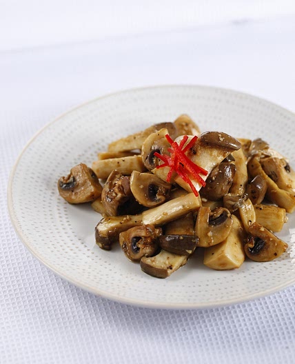 버섯 굴소스볶음 만드는 법