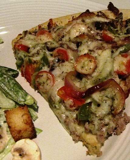 Quick-And-Easy Beef Pizza