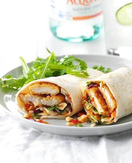 Asian Chicken Crunch Wraps