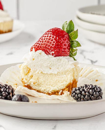 Mini New York Cheesecakes