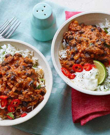 Black bean curry