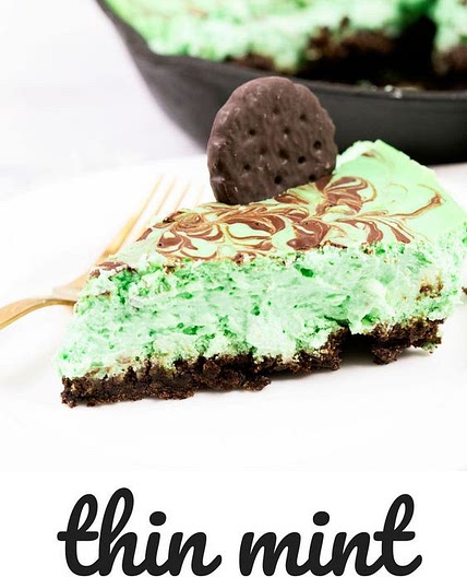 Thin Mint Cheesecake