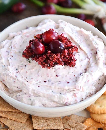 Creamy Cranberry Jalapeño Dip