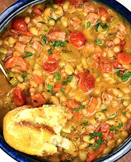 The BEST Navy Beans Recipe