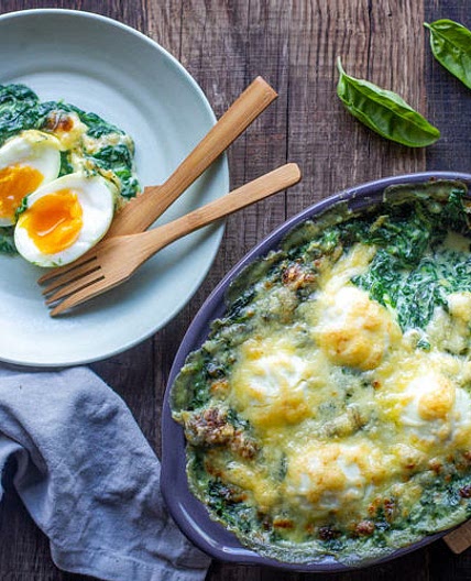 Oeufs à la florentine au Thermomix