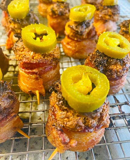 BBQ Triple Pig Shots