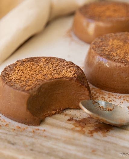 Panna cotta de chocolate con 3 ingredientes en Mambo