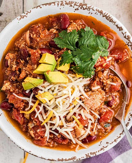 Dutch Oven Turkey Chili