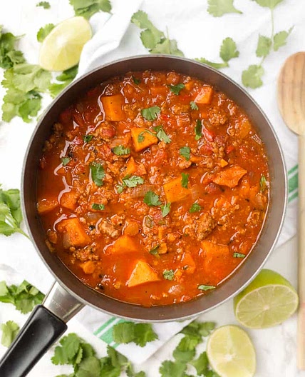 Paleo Sweet Potato Chili