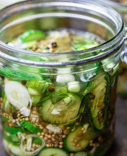Quick Pickled Cucumber Recipe