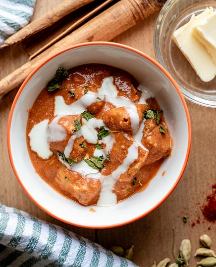 Butter chicken au barbecue (comme au restaurant)
