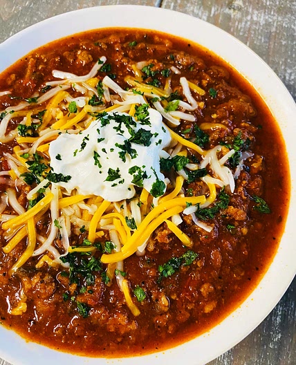 Chorizo Chicken Chili