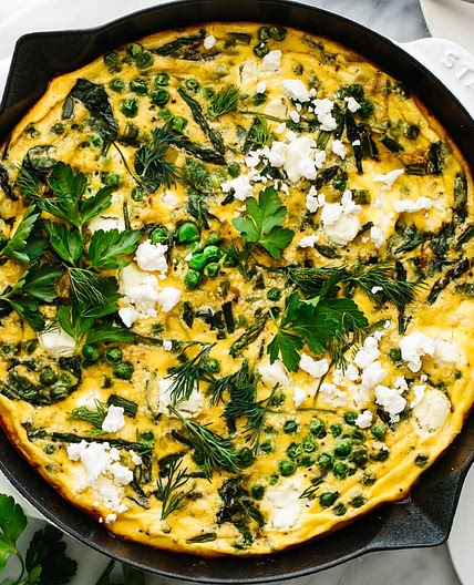 Spring Vegetable Frittata