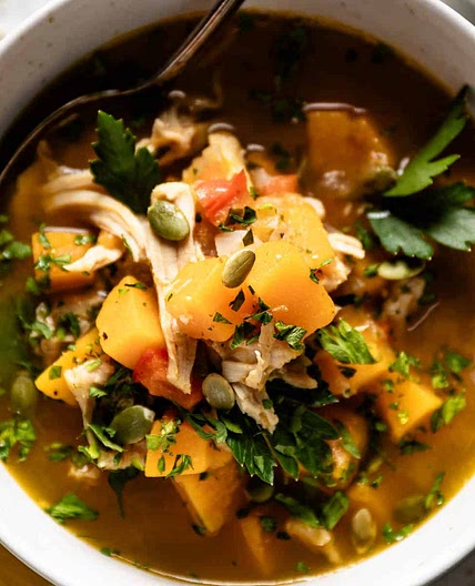 Chicken Butternut Squash Soup Recipe