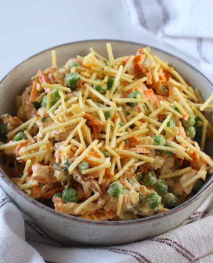 Brazilian Chicken Salad ~ Salpicão de Frango