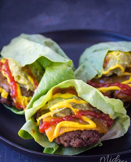 Hamburger Lettuce Wraps