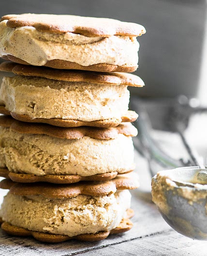 Homemade Gingerbread Ice Cream