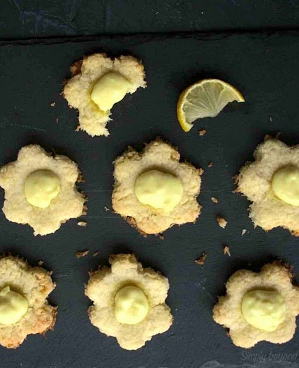 Homemade lemon curd cookies recipe