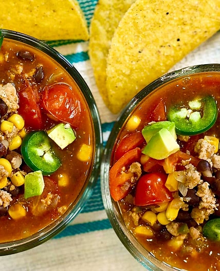 Healthy Taco Soup Recipe