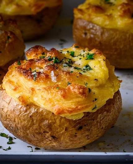 Vegan Twice Baked Potatoes