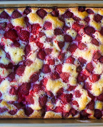 Strawberry Summer Sheet Cake
