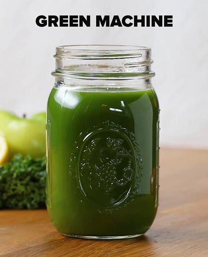 Green Machine Juice Recipe by Tasty