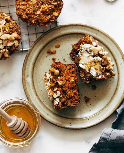 Healthy Carrot Muffins