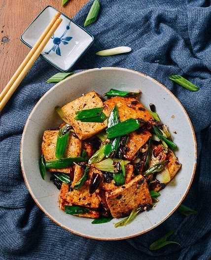 Tofu with Black Bean Sauce - 豉汁豆腐