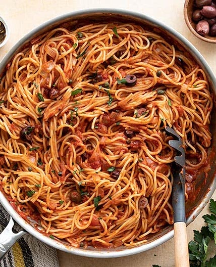 Pasta Puttanesca Recipe