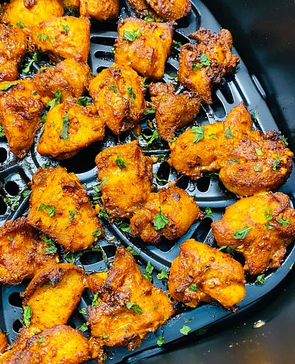 Air Fryer Nashville Hot Chicken Bites