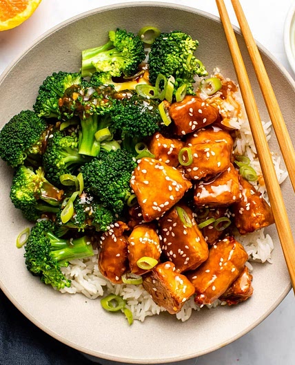 Crispy Orange Tofu | Better than Takeout!