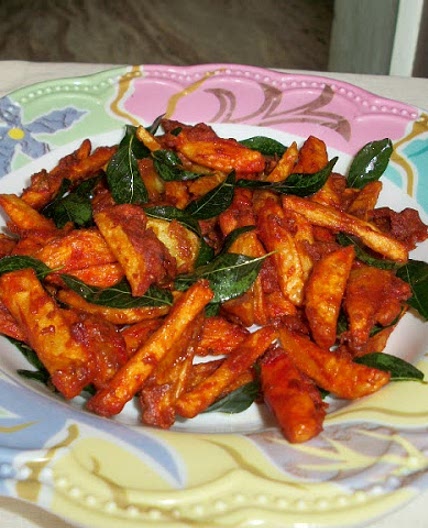 Spicy French Fries Recipe | Spiced French Fries Recipe