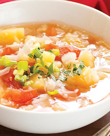 Sweet and Sour Fusion Soup