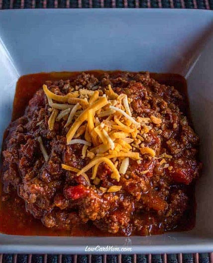 Chunky No Bean Chili