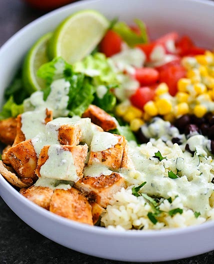 Chipotle Chicken Burrito Bowls
