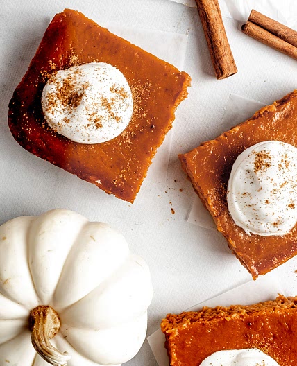 Crustless Pumpkin Pie Recipe