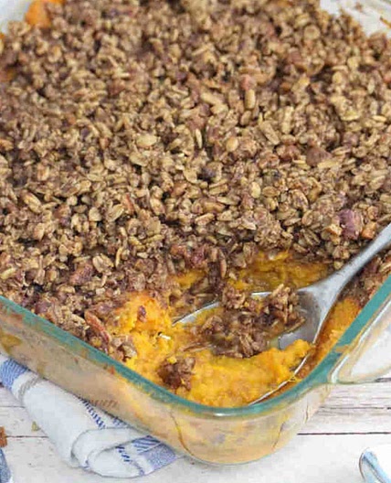 Dairy and Gluten-Free Sweet Potato Casserole Recipe