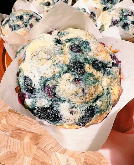 Ritz Carlton Blueberry Muffins
