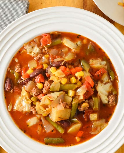 Crockpot Hamburger Soup