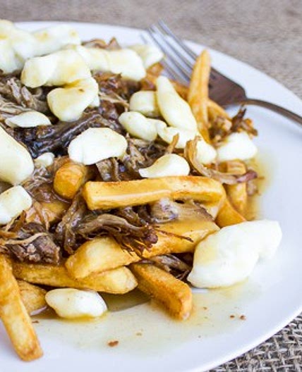 Pulled Pork Poutine with BBQ Gravy