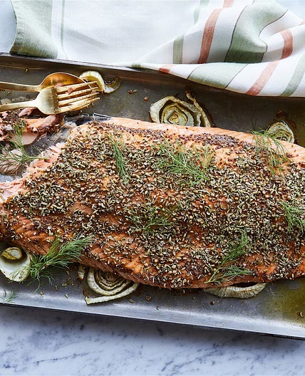 Giada's Slow Roasted Salmon