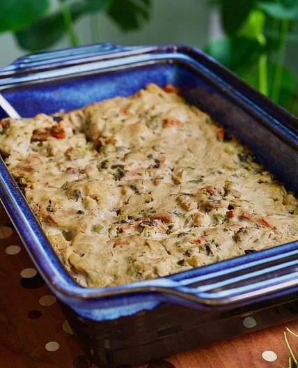 Vegan Creamy Vegetable Casserole