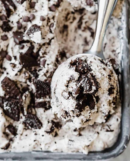 No Churn Oreo Ice Cream