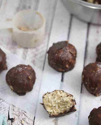 Chocolate Coconut Protein Balls (No-Bake, Gluten-Free, No Peanut Butter)