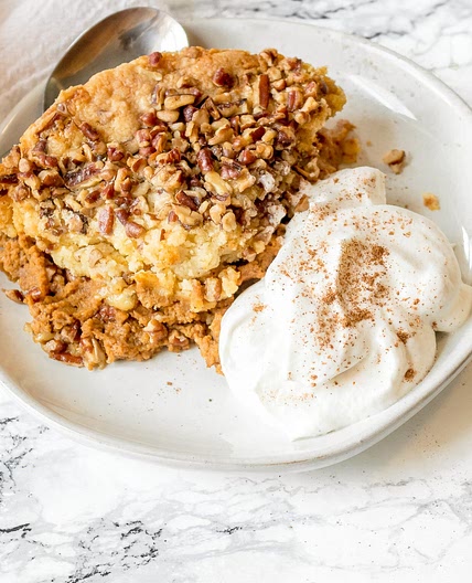 Pumpkin Pecan Dump Cake