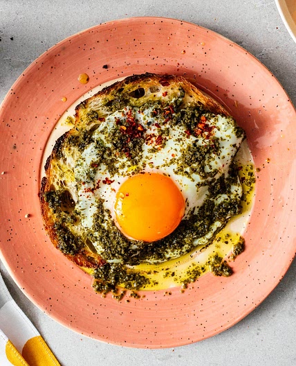 Pesto Eggs