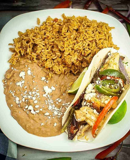 Simple Air Fryer Chicken Fajitas