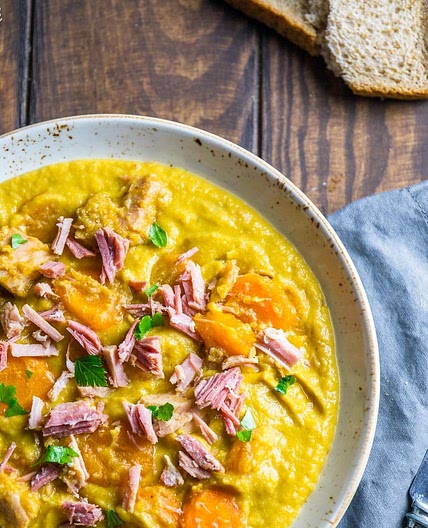 Pea and Ham Soup | Slimming & Weight Watchers Friendly