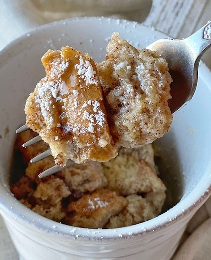 Microwave French Toast in a Mug