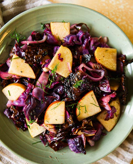 Roasted Cabbage Salad
